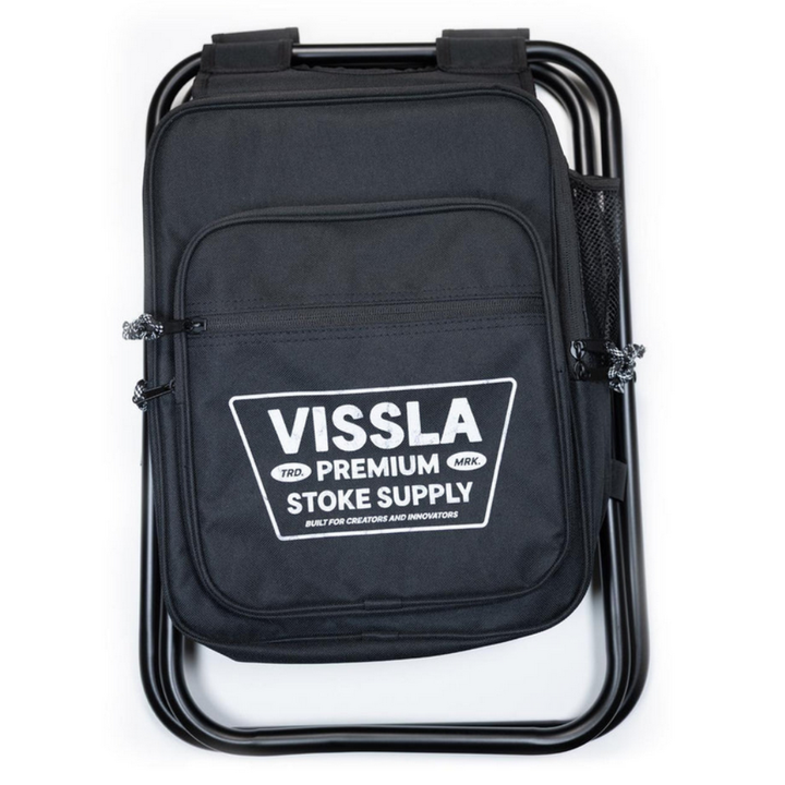 Vissla Stoke Sluppy Backpack - Black ( Rücksack mit Sitz )