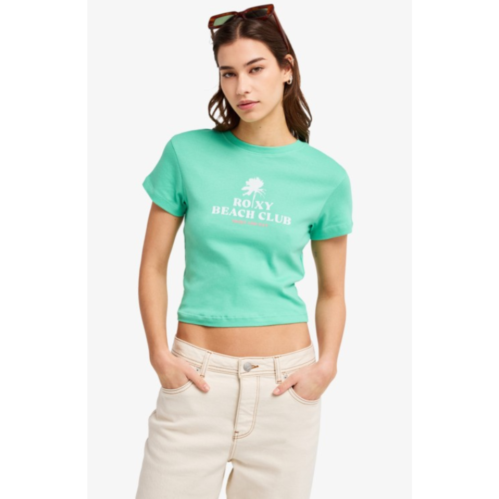 Roxy Beach Love T-Shirt - Grün GHM0