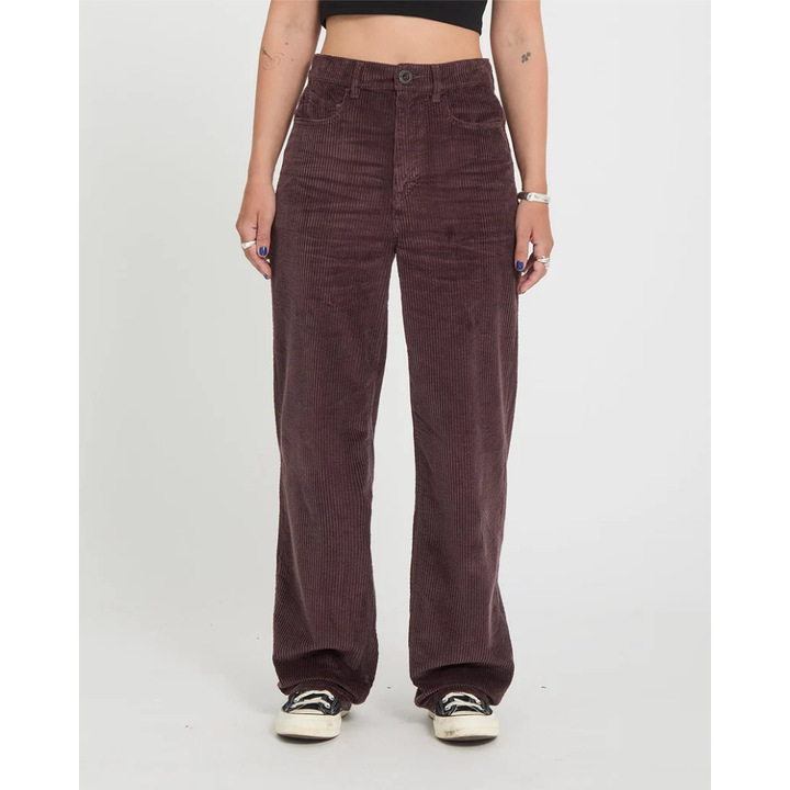 Volcom Weellow II Cordhose - Raisin
