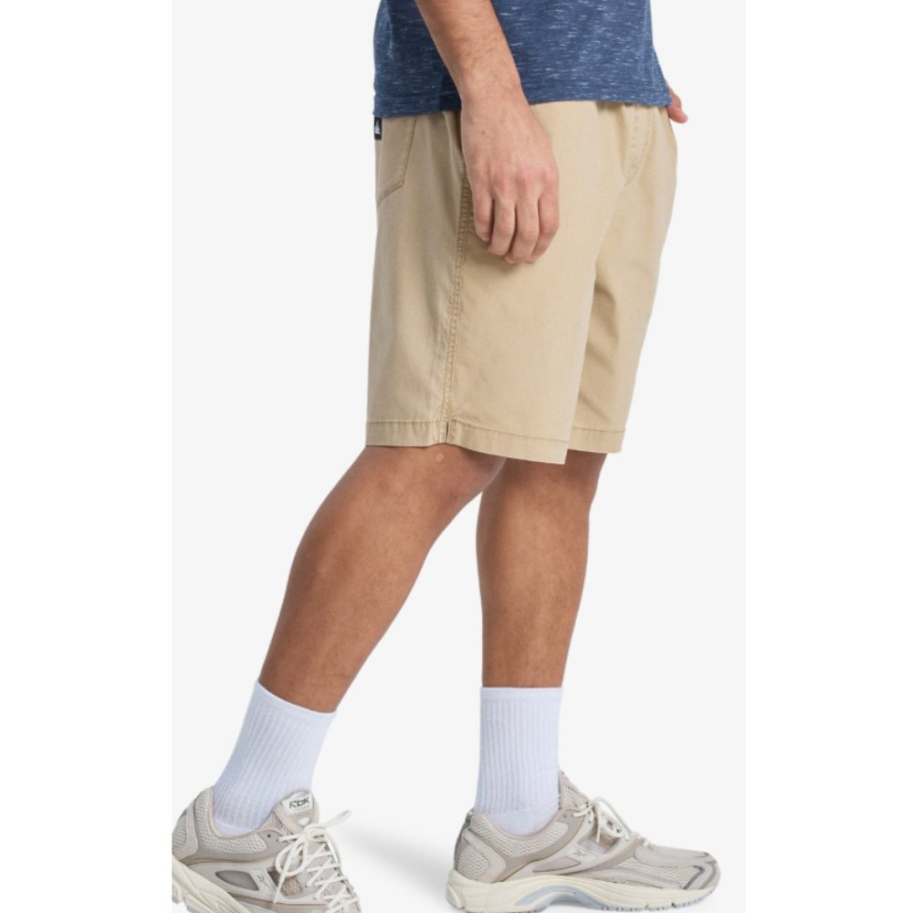 Quicksilver Taxer 19" Elastische Shorts für Männer -  CJZ0 Khaki