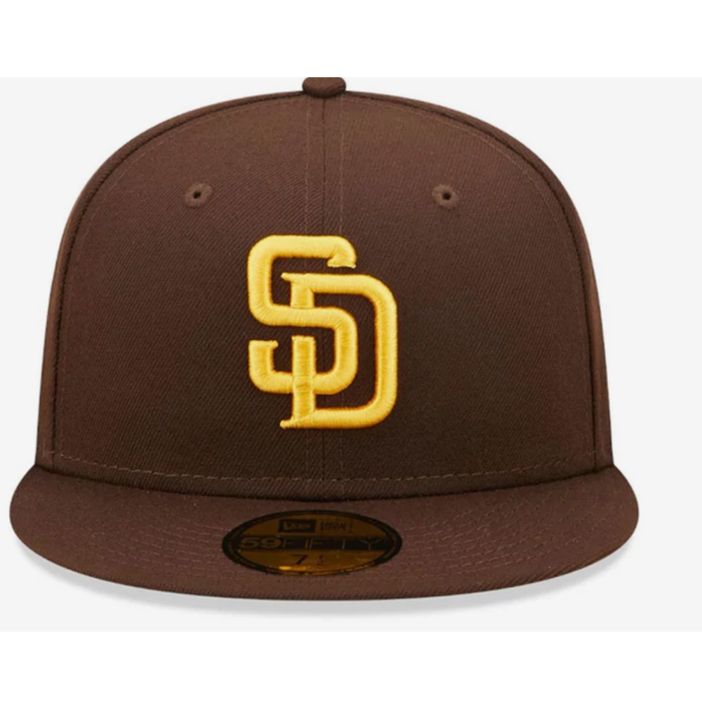 New Era 93075 San Diego Padres Authentic On Field 59FIFTY Fitted Cap Braun