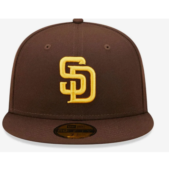 New Era 93075 San Diego Padres Authentic On Field 59FIFTY Fitted Cap Braun