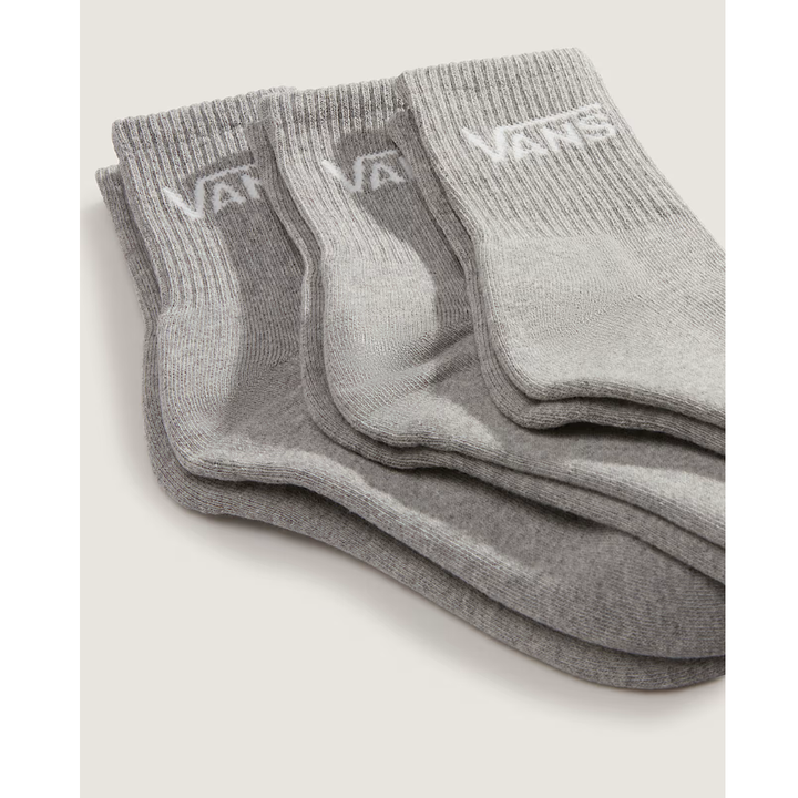 Vans Classic Half Crew Socks (3 Paar) - Heather Grey