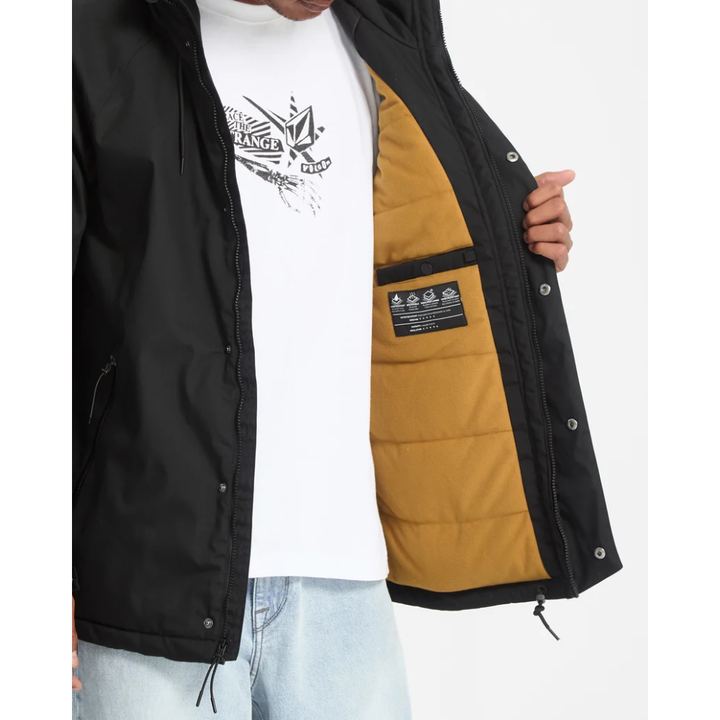 Volcom Stoke Stone II 10K Jacke - Black