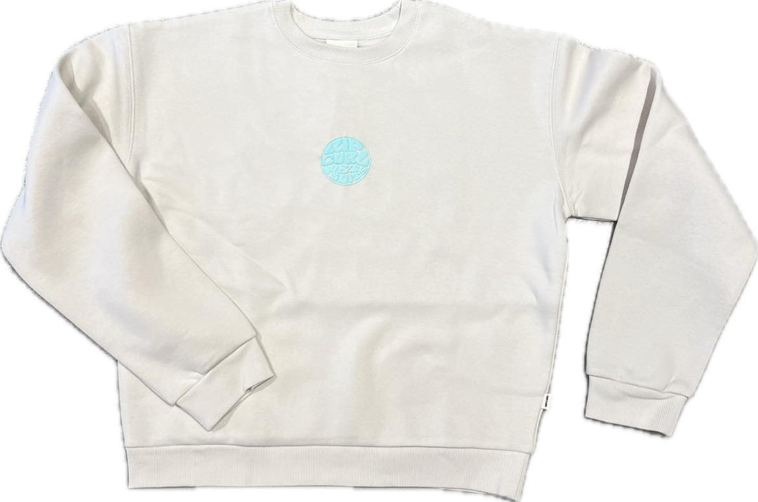 Ripcurl Icons Of Surf Relaxed Woman Crew Neck - Shell