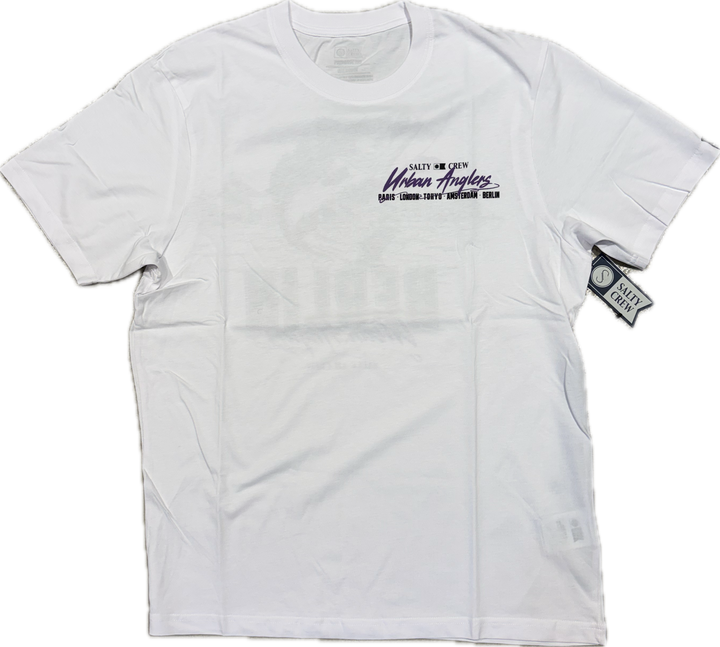 Salty Crew Berlin Urban Angler Tee - White