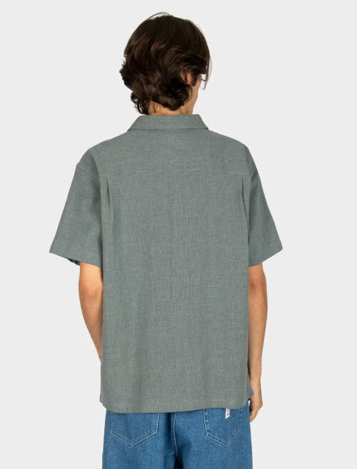 Iriedaily Sammy Summer Shirt Kurz Arm Hemd - Jungle Green