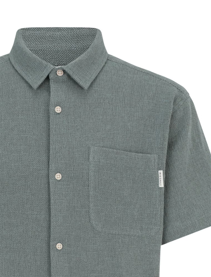 Iriedaily Sammy Summer Shirt Kurz Arm Hemd - Jungle Green