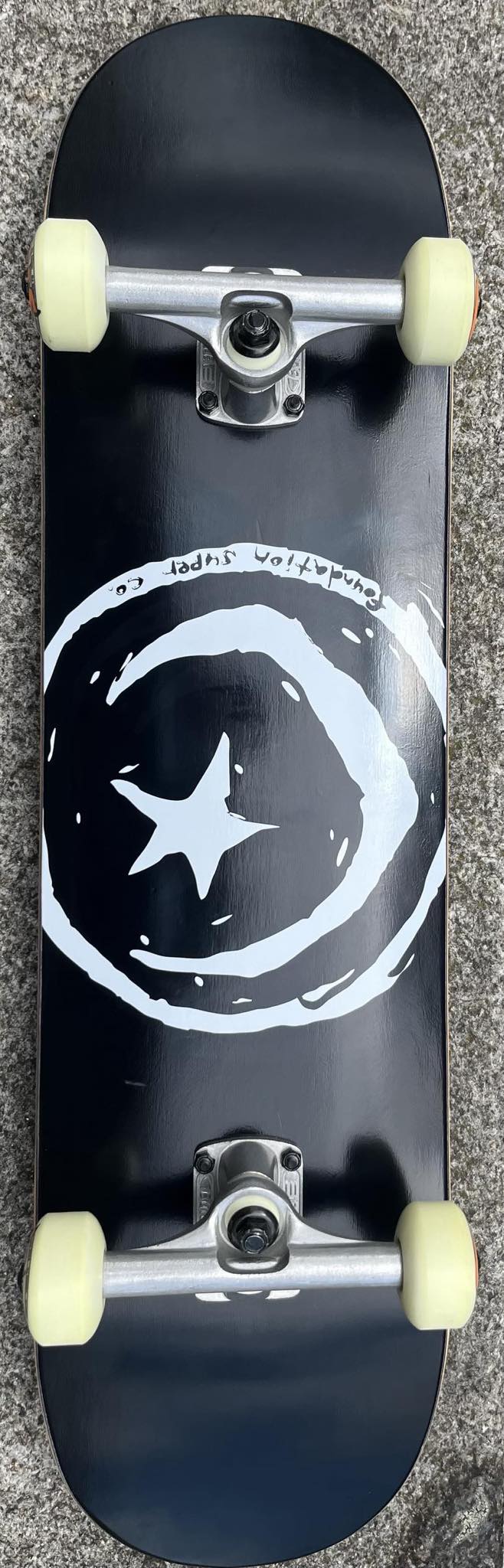 Foundation Star & Moon Complete Skateboard - 8.00