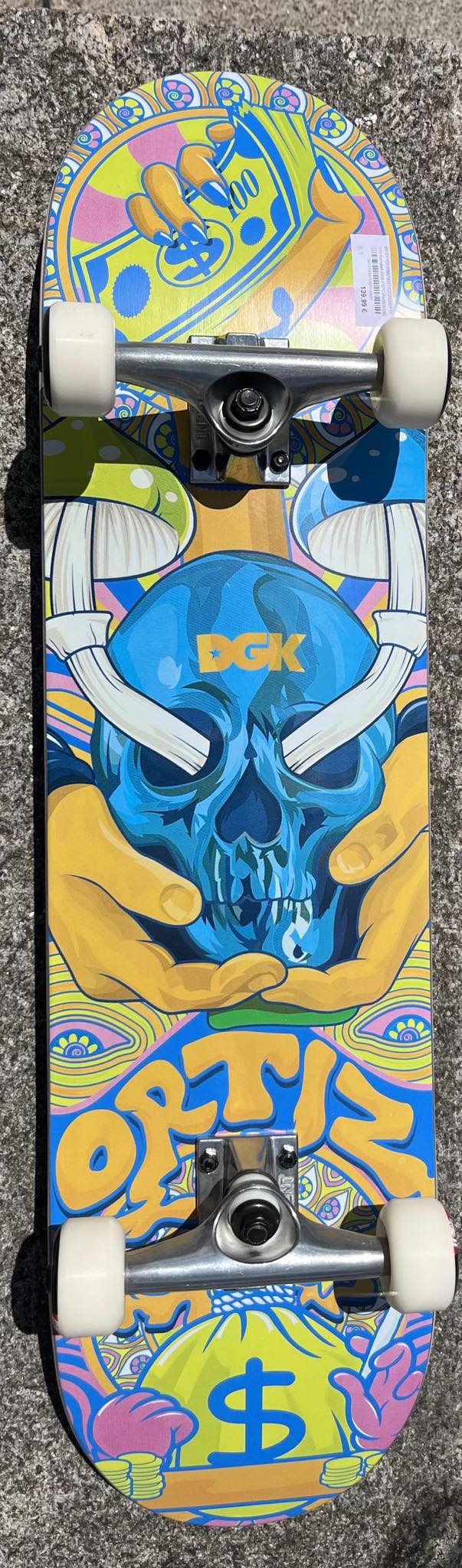 DGK Psycvh Ortiz Complete Skateboard - 8.1