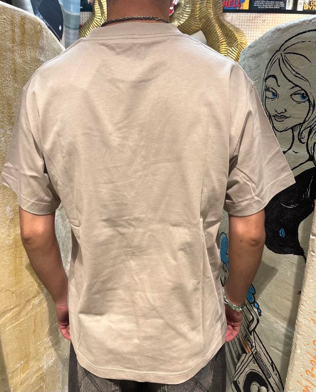 Vans Left Chest Logo T-Shirt - Mushroom