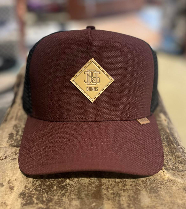Djinns HFT Plainlace Trucker Cap - Wine