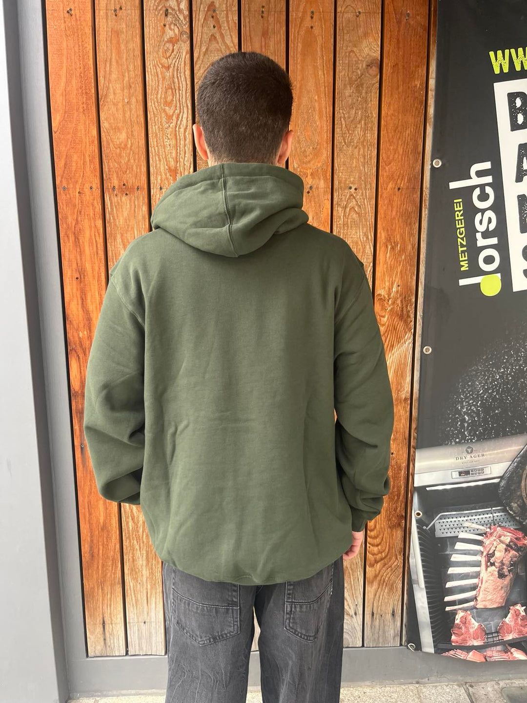 Vans Left Chest 2 Hoodie - Olive Driedkelp