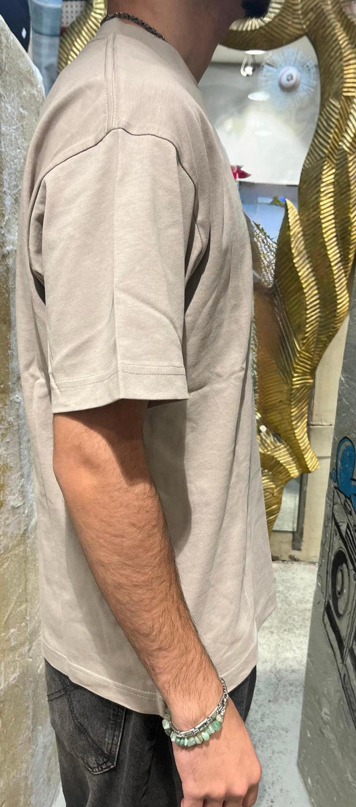 Vans Left Chest Logo T-Shirt - Mushroom