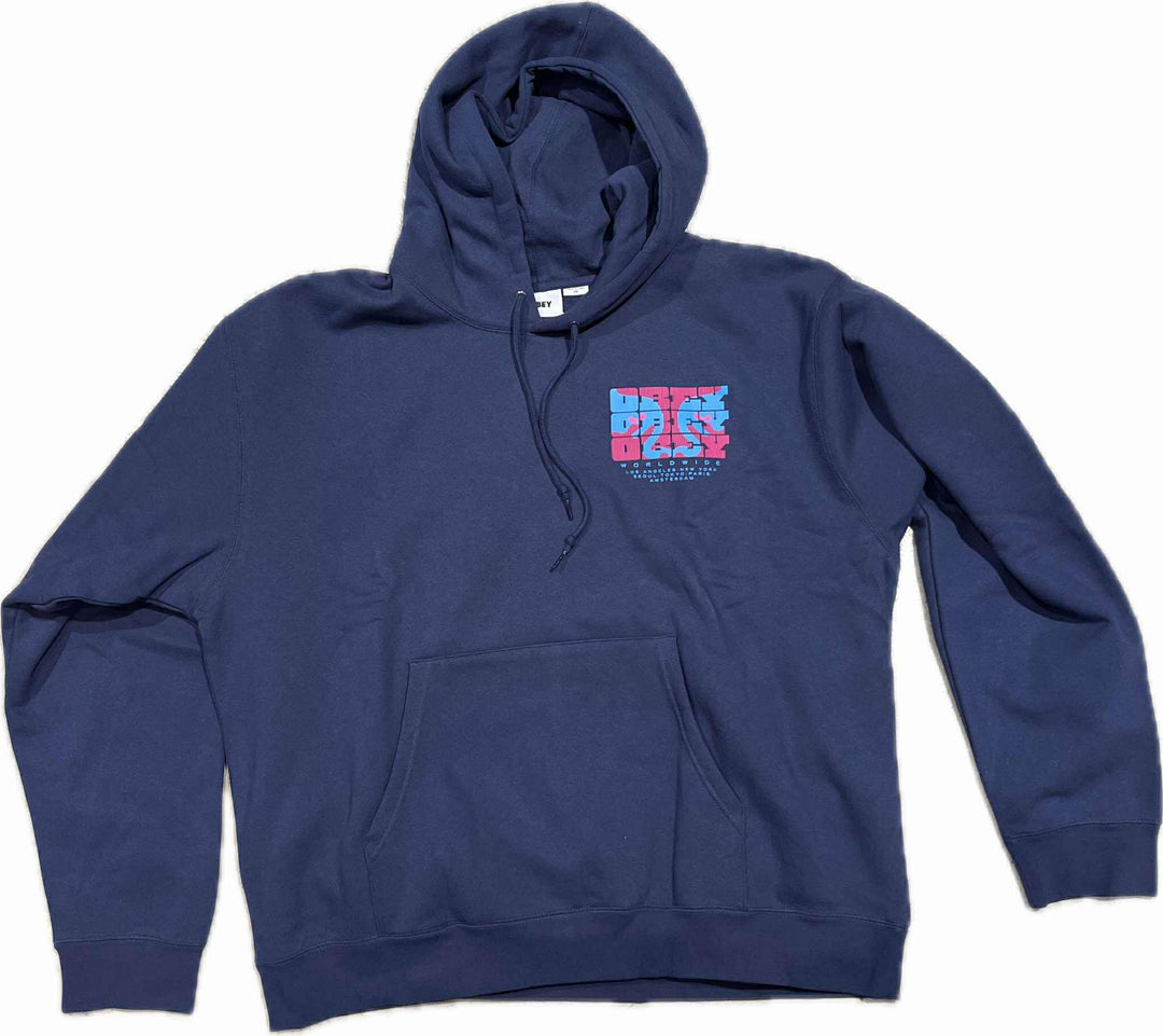 Obey BRICK BY BRICK Navy