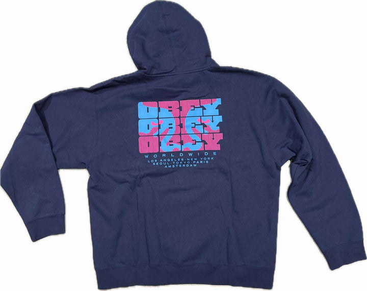 Obey BRICK BY BRICK Navy