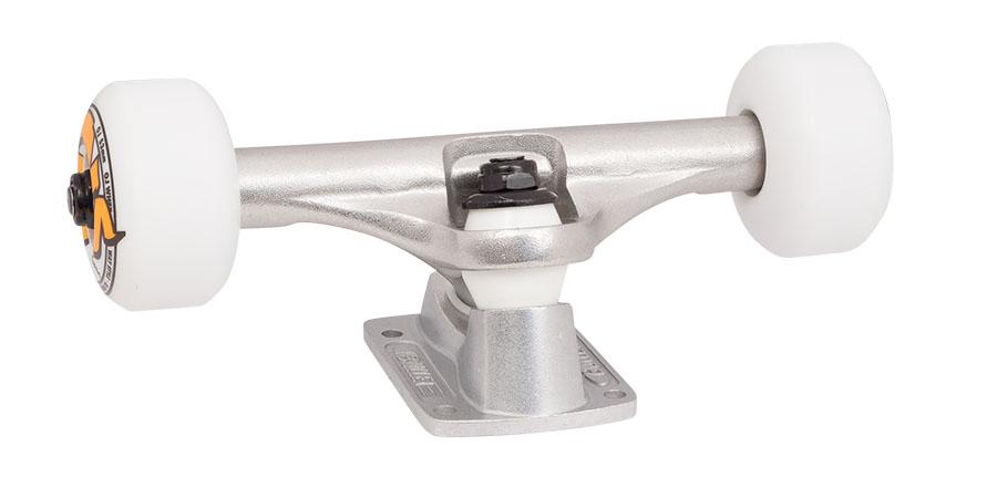 Bullet Truck 130mm / 53mm OJ Logo 1t/2w/4b Assembly Silver  Trucks 7.75" > 8.0" Stückpreis