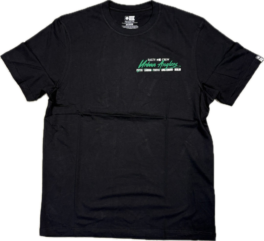 Salty Crew London Urban Angler Tee - Black