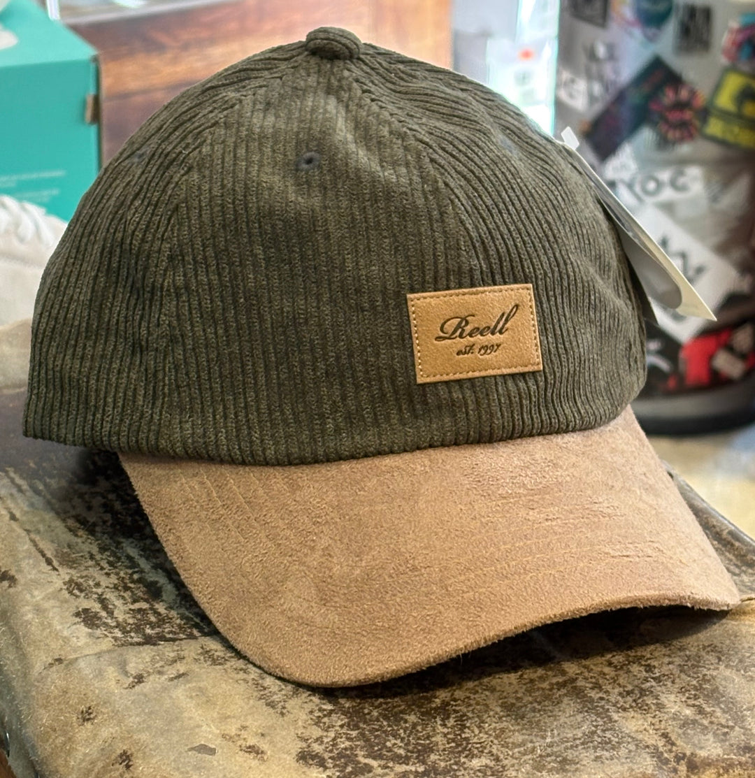 Reell Arc Suede Cap - Olive Leaf Cord