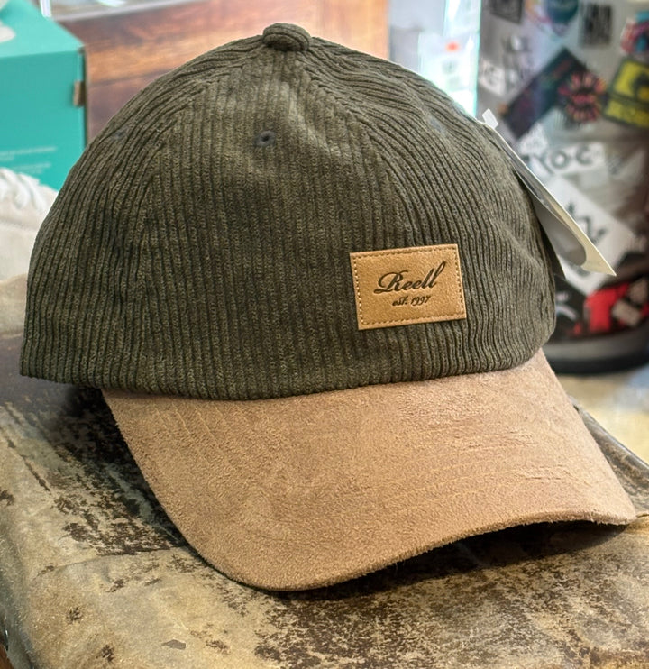 Reell Arc Suede Cap - Olive Leaf Cord