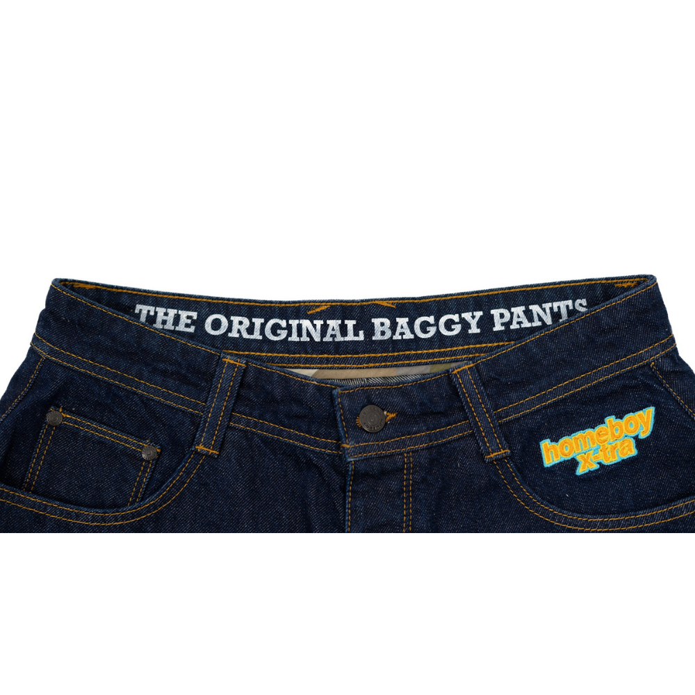 Homeboy  x-tra Monster Denim Shorts - Indigo