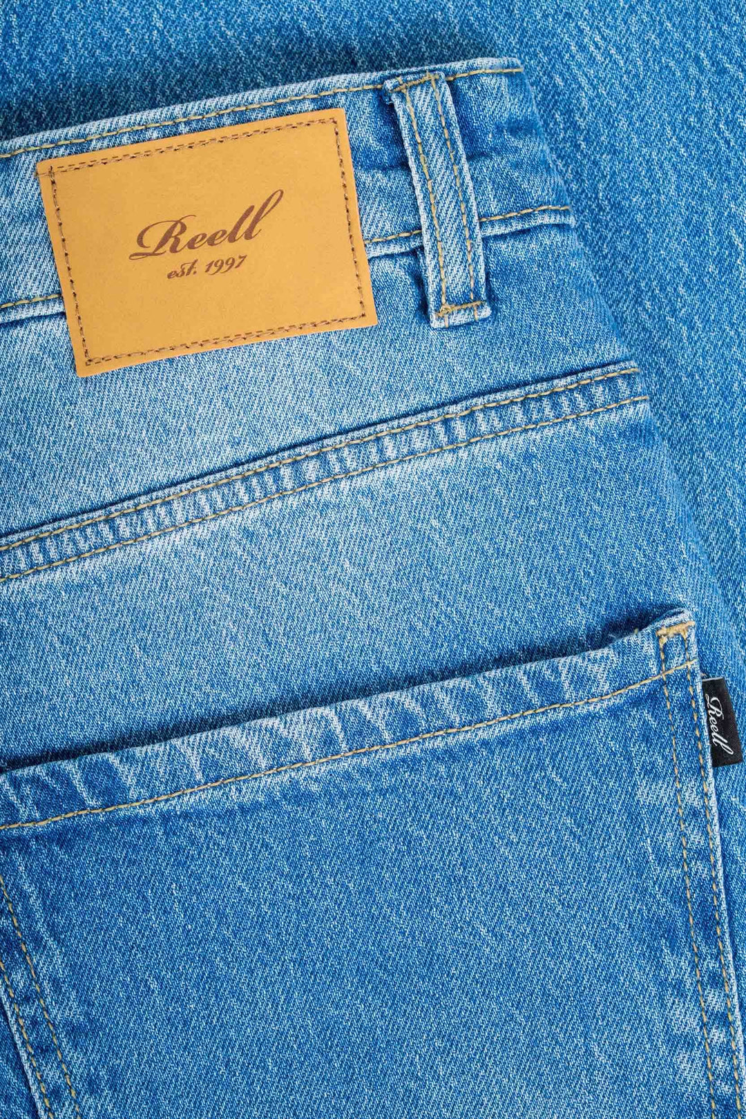 Reell Rave Jeans - Mid Blue Wash