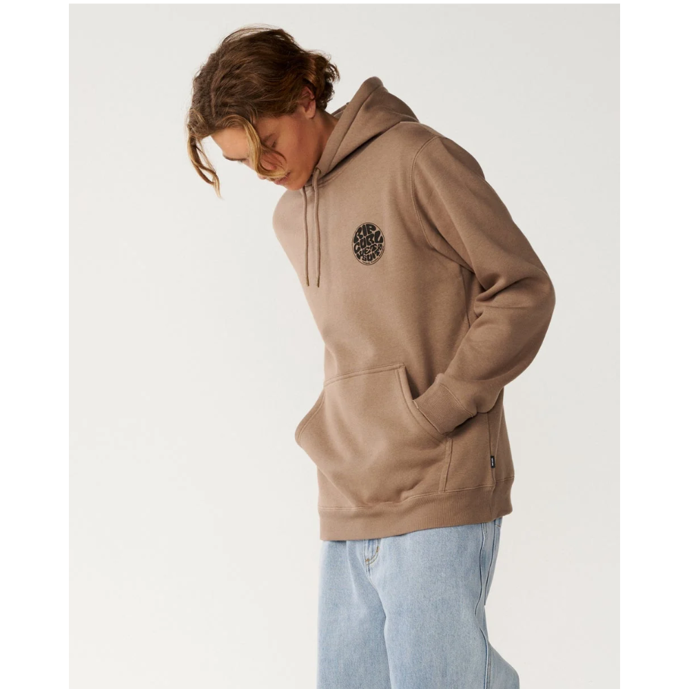 Ripcurl Wetsuit Icon Hoodie -  Walnut Braun