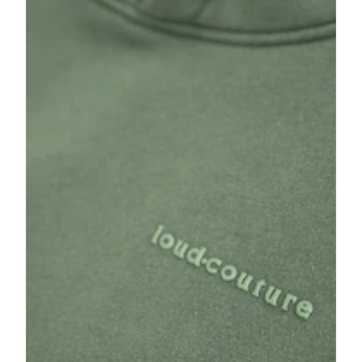 HomeBoy OLD SCHOOL PUFFY Hood - Green Washed