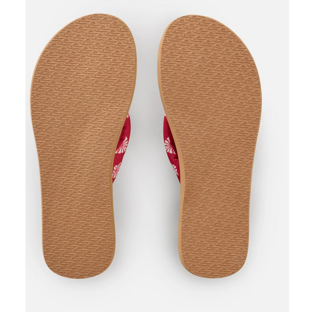 RipCurl Freedom Plusm Bloom Flip-Flops - Red