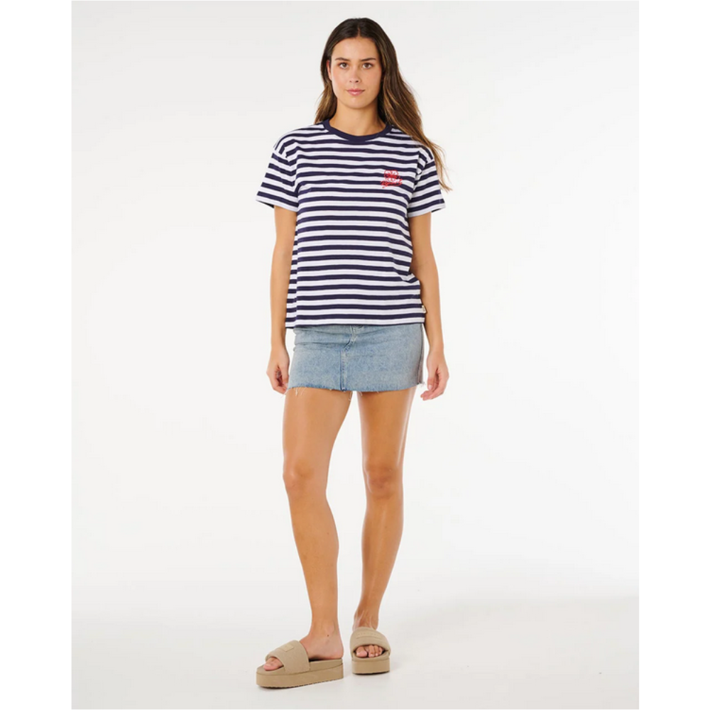 Ripcurl Pacific Relax T-Shirt Kurzarm - Dark Navy