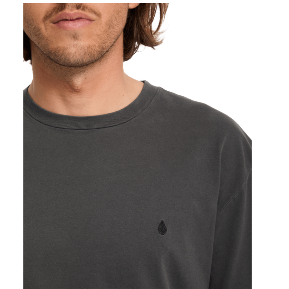 Volcom Solid Stone EMB Blanks T-Shirt - Black