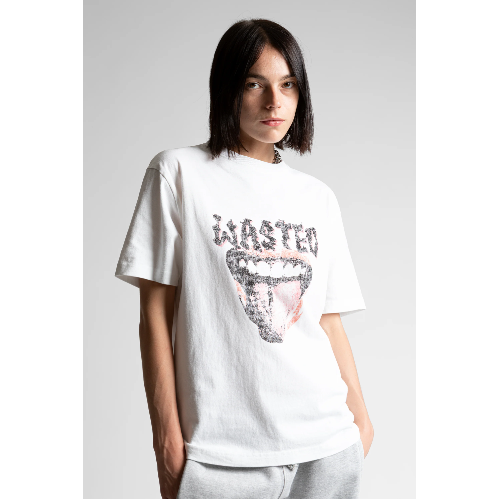 Wasted Paris T-Shirt Sweet - White
