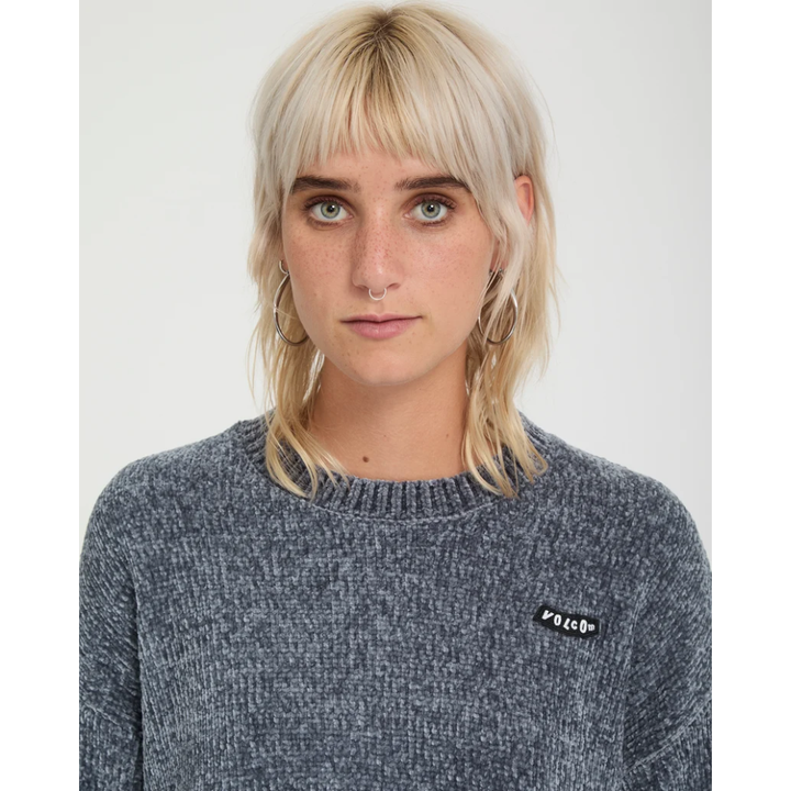 Volcom Bubble Tease Pullover - Storm Blue