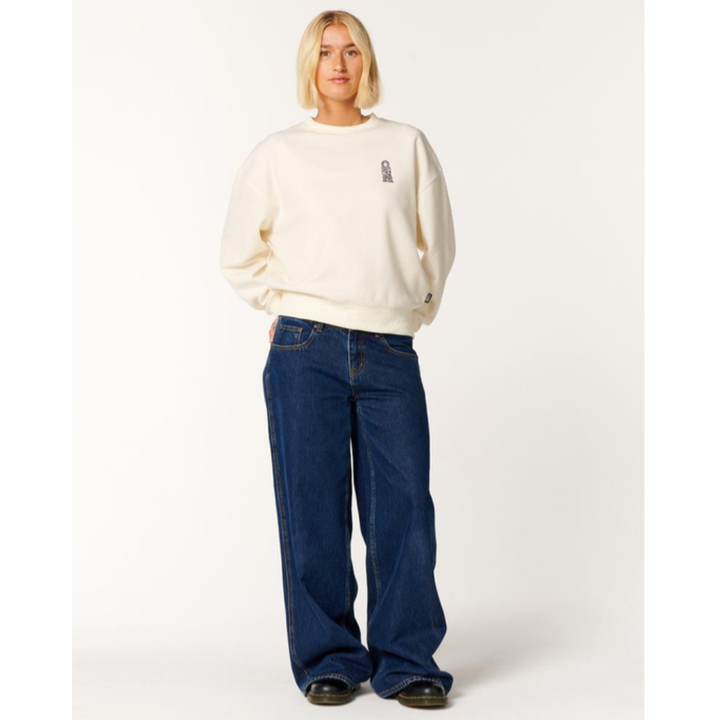 Ripcurl S-SERIES VAPORCOOL FLEECE Sweat - Bone