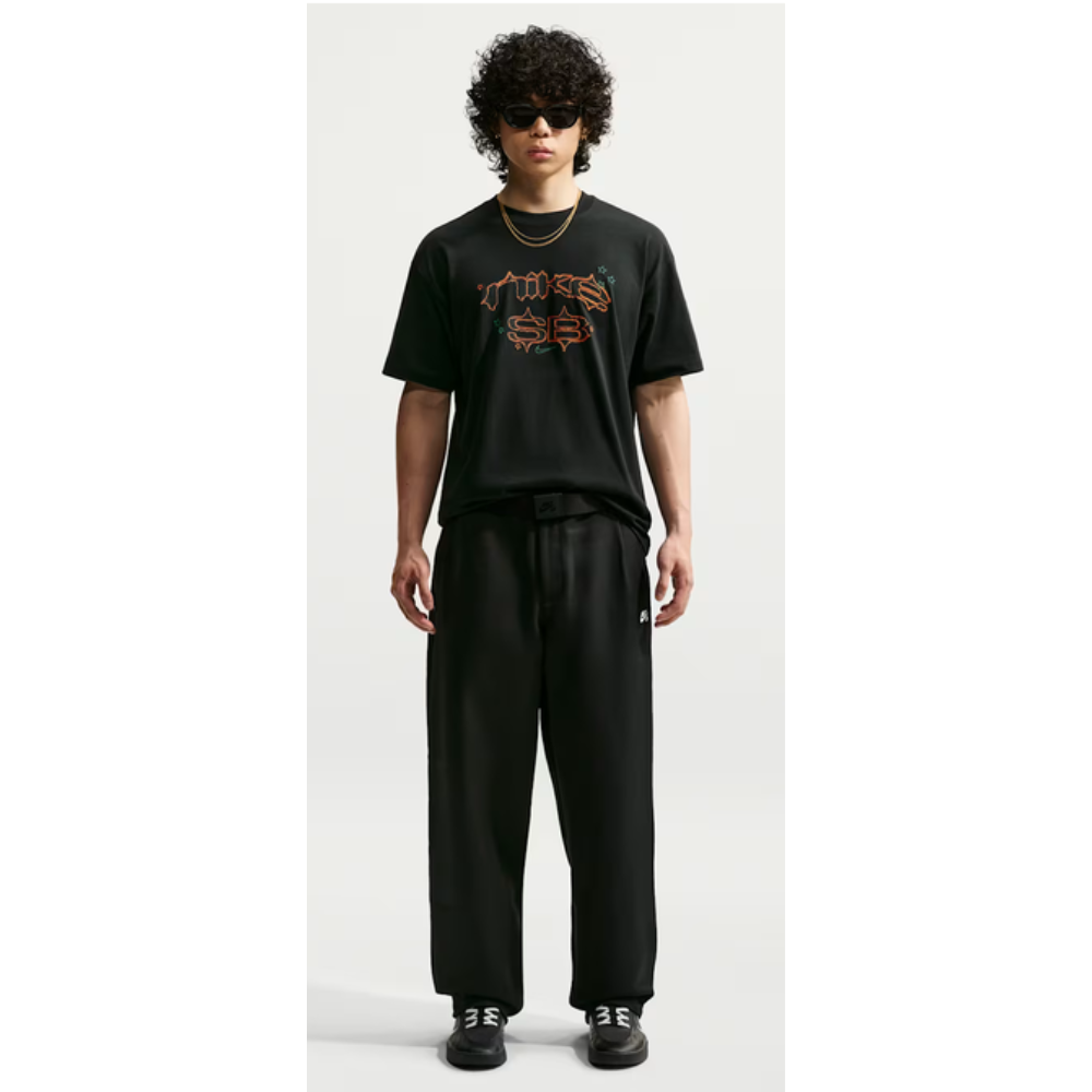 Nike SB T-shirt 4428 - Black/Orange 010