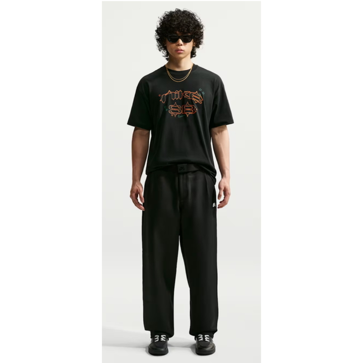 Nike SB T-shirt 4428 - Black/Orange 010