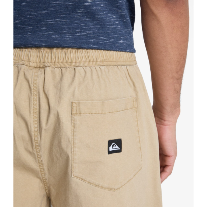Quicksilver Taxer 19" Elastische Shorts für Männer -  CJZ0 Khaki