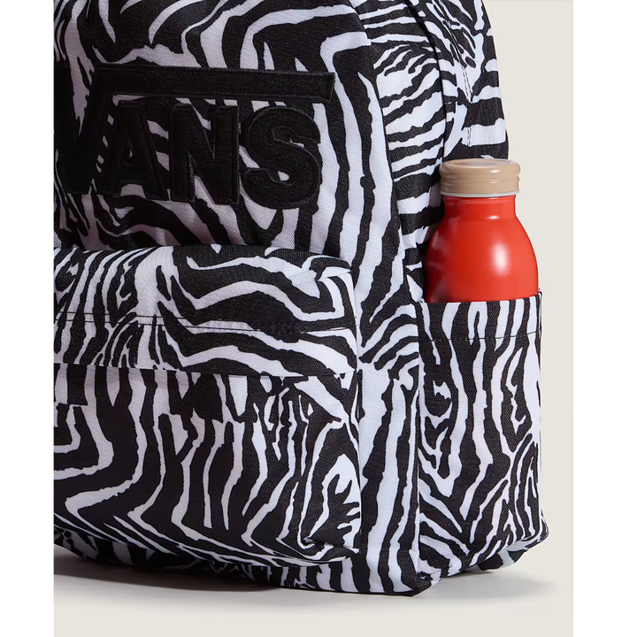 VANS Old Skool Drop V RUCKSACK - BLACK WHITE Zebra