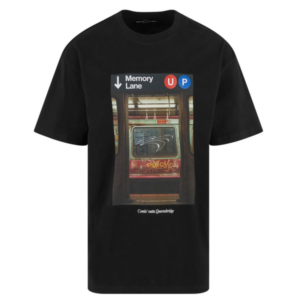 TB  Next Memory Lane Oversize Tee - Black