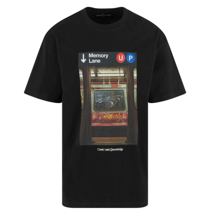 TB  Next Memory Lane Oversize Tee - Black