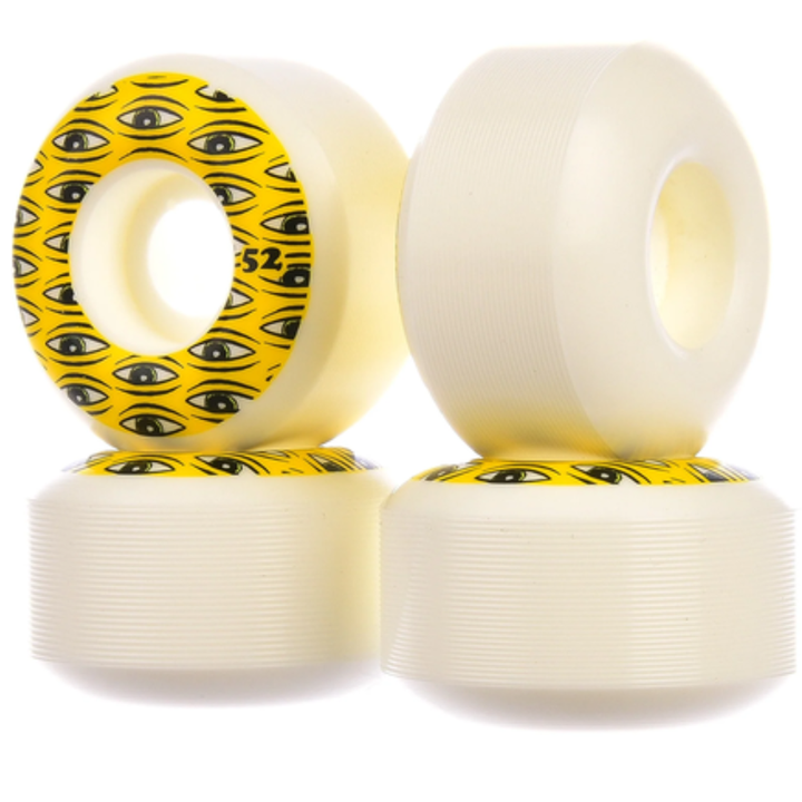 Toy Machune All Seeing 100A Wheels 52mm - Gelb