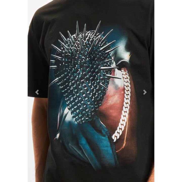 TB  Previous Next Thorned Mask Oversize Tee - Black