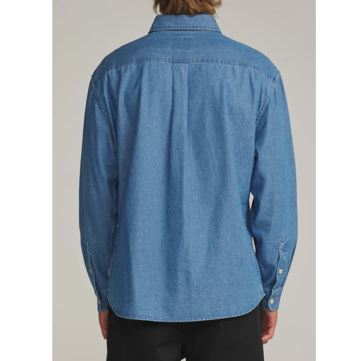Katin Henry Denim Shirt - Medium Indigo