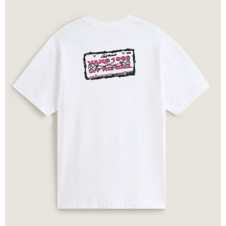 Vans Barb Plate Loose T-Shirt - White