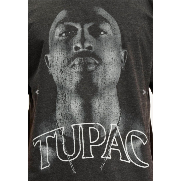 TB Tupac Up Oversize Tee - Black