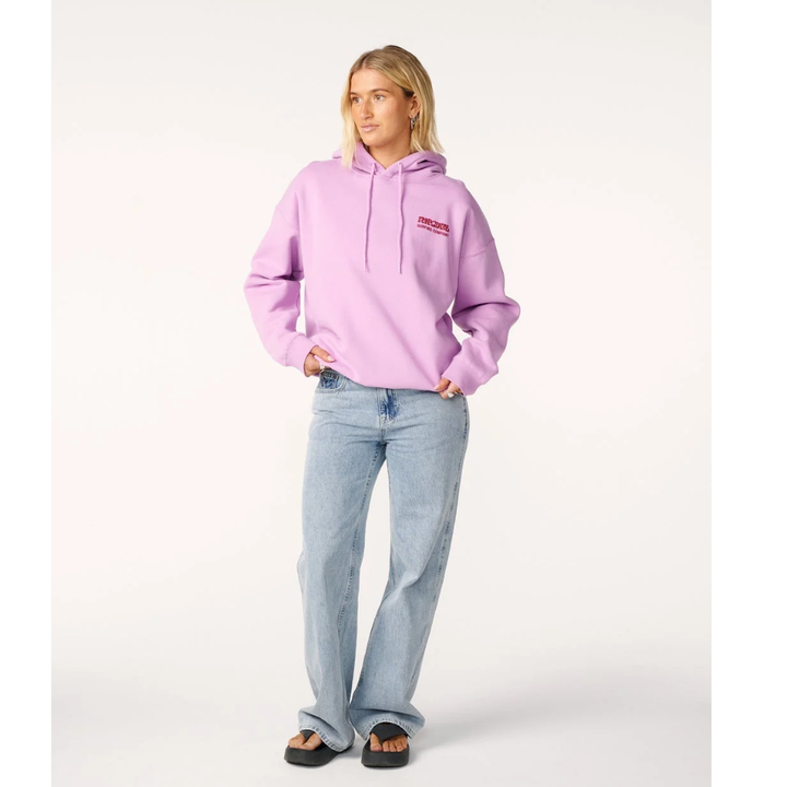 Ripcurl Surf Puff Heritage Hoodie - Bright Lilac