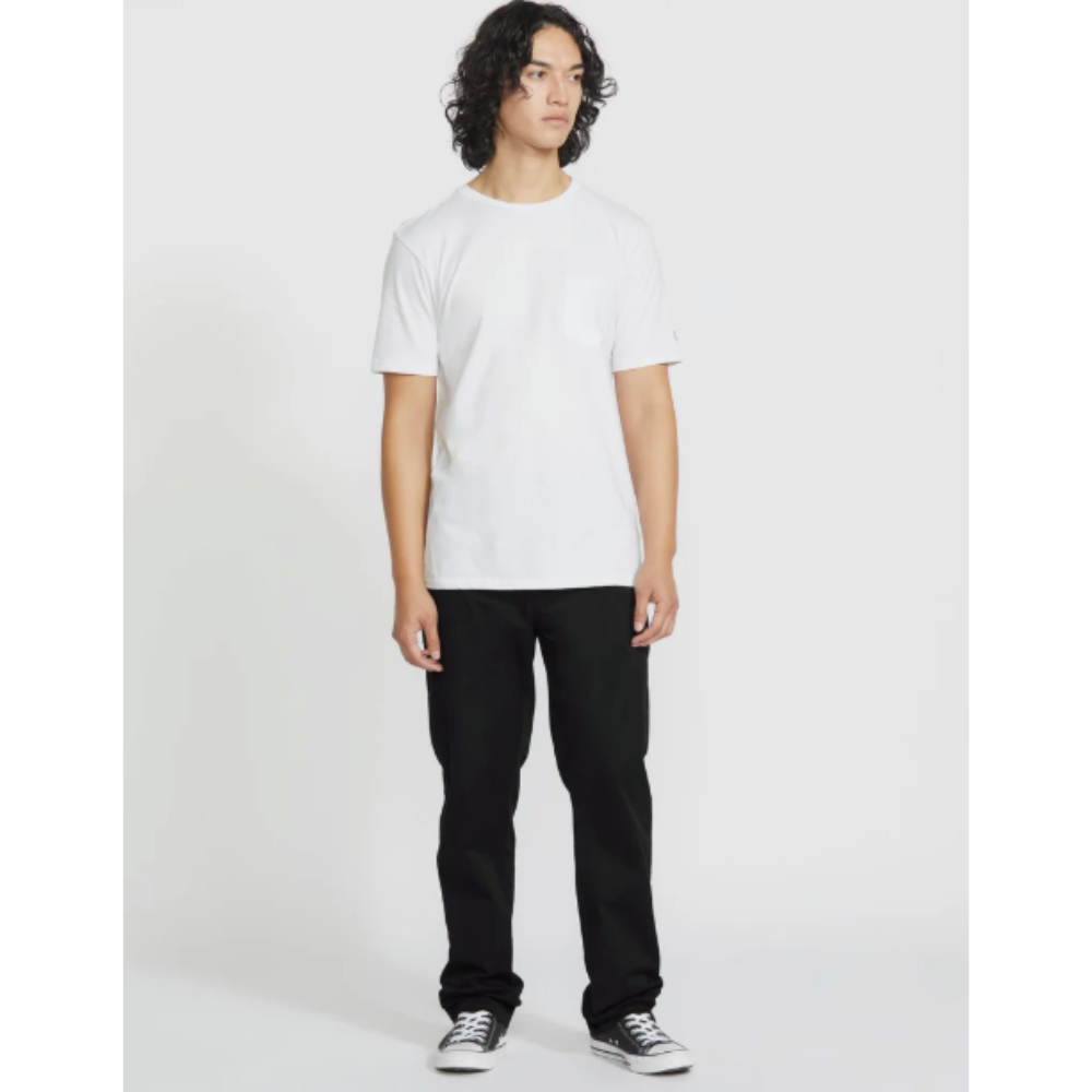 Pantalon chino extensible Volcom FRICKIN MODERN - Noir