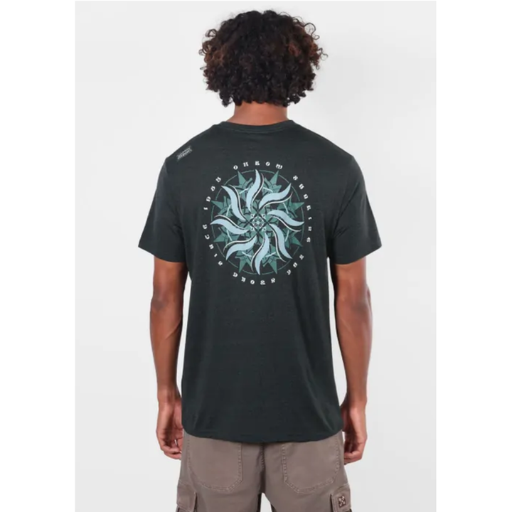 Oxbow SHURIKEN T-Shirt - Pewter Grau