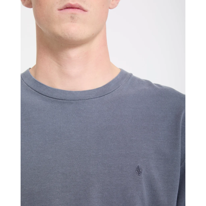 Volcom Solid Stone T-Shirt - Storm Blue