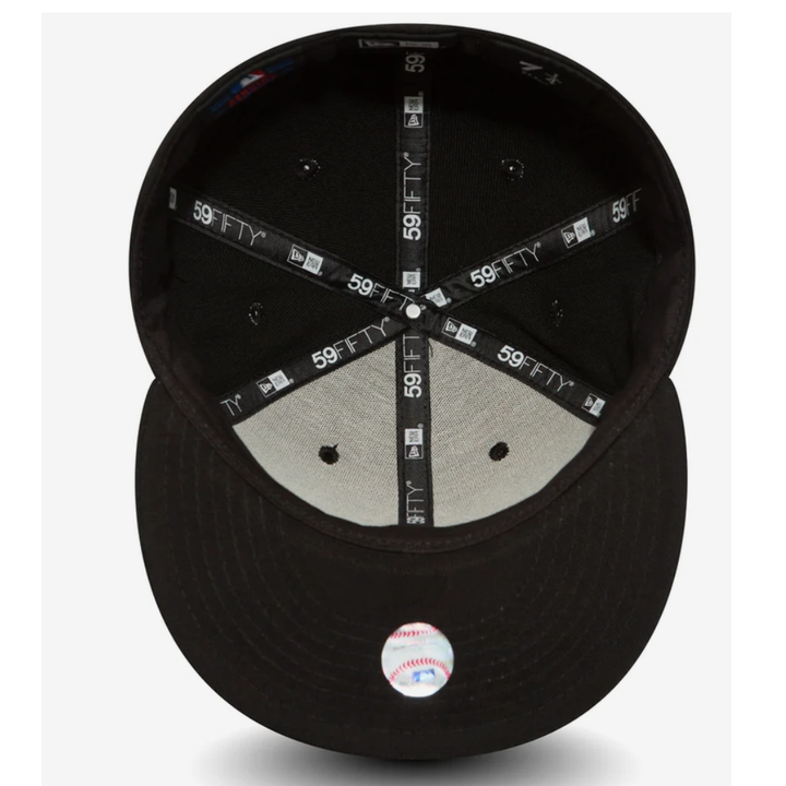 New Era 103 New York Yankees 59FIFTY Fitted Cap - Black Black